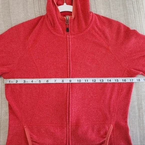 The North Face Terrycloth Full Zip Hoodie Jacket Polartec Small - Picture 12 of 13